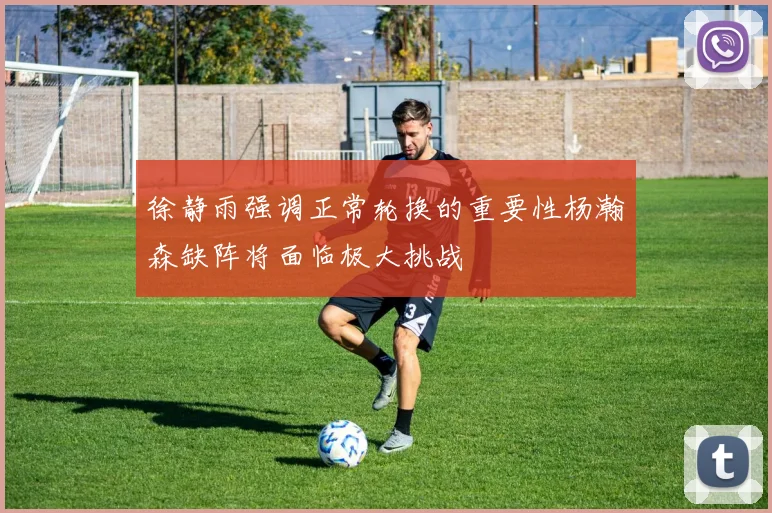徐静雨强调正常轮换的重要性杨瀚森缺阵将面临极大挑战